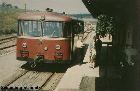 VT 95 in Enzelhausen, 1969