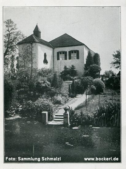 Herrenhaus Nordseite mit Garten, Foto: Sammlung Schmalzl