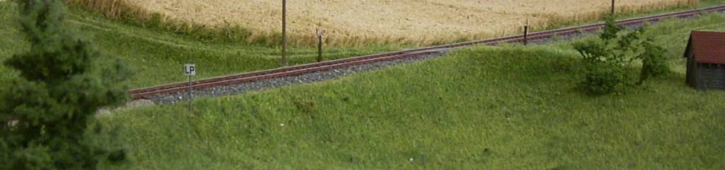 Bahnübergang am Getreidefeld, Foto: Graßl